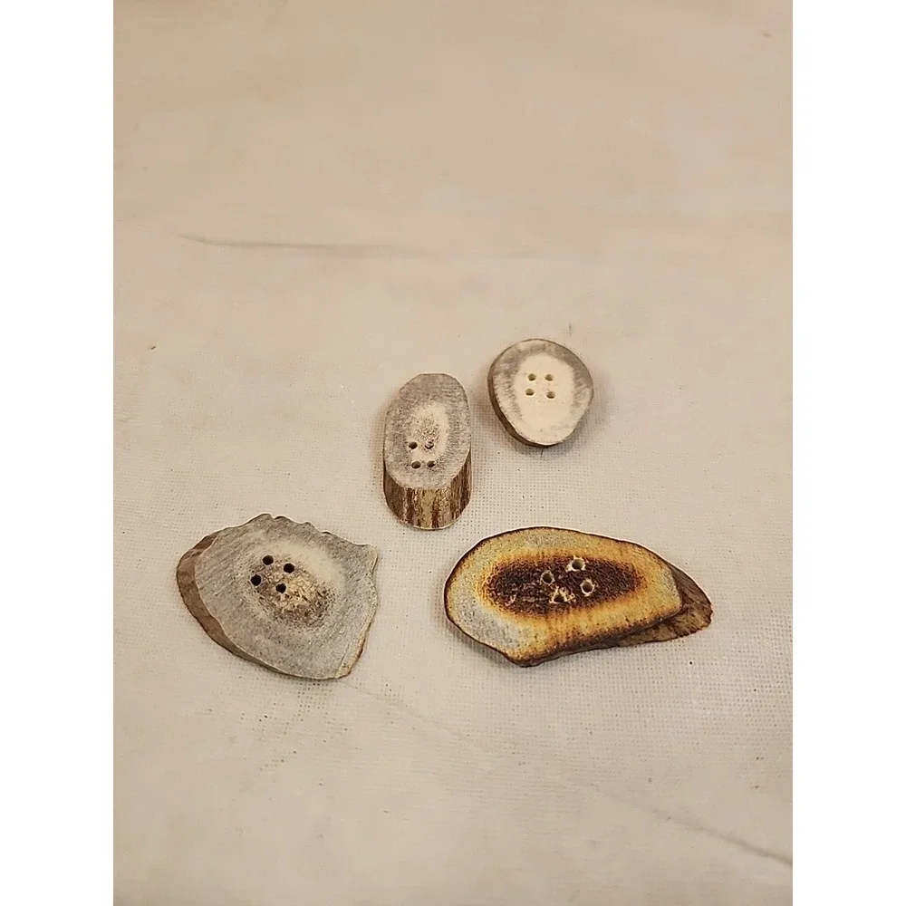 Set Of 4 Natural Rustic 1